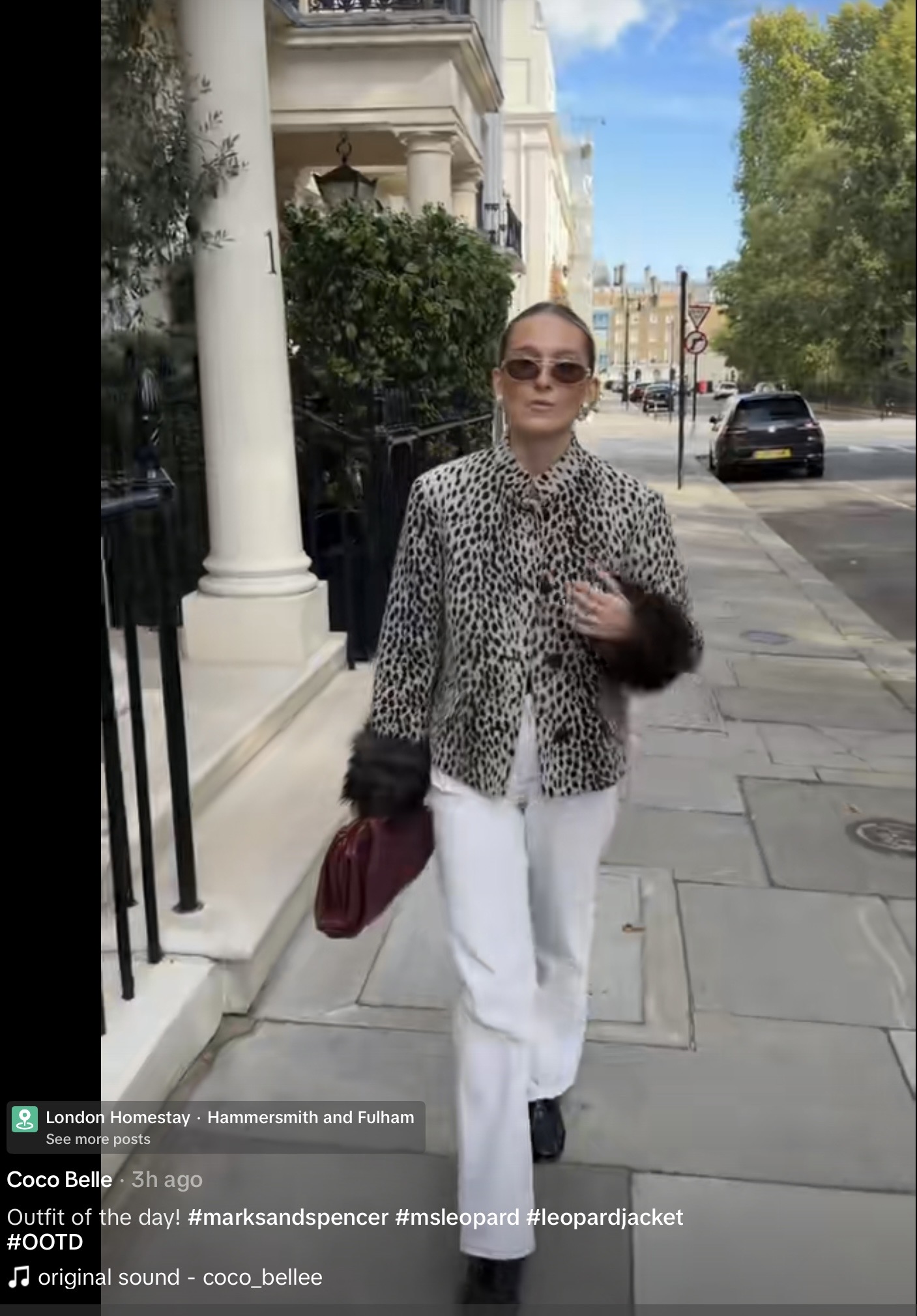 m&s viral jacket  winter jackets, must have jacket, what's new in m&s , Animal Print Faux Fur Trim Funnel Neck Coat, viral fur jacket, manchester , manchester influencer 